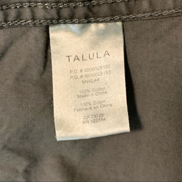 Talula Cargo Army Green Jacket - SZ small - Picture 6 of 9